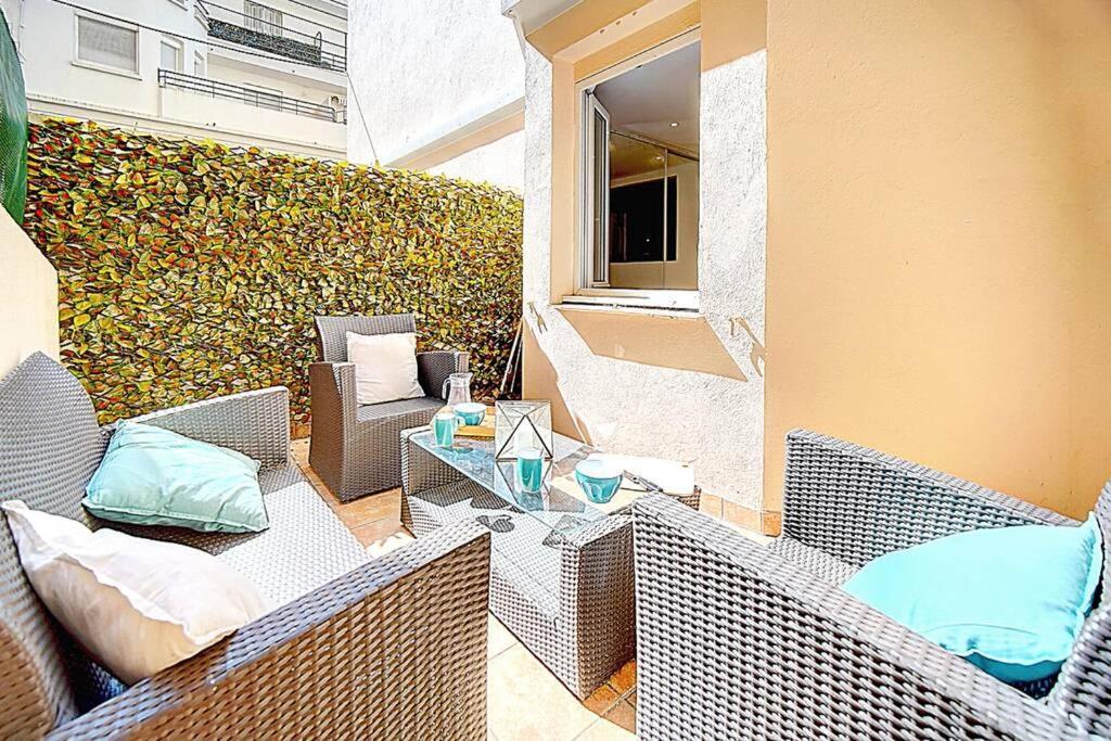 Ferienwohnung Le Jo - Terrasse - Wifi - Verrière Côte d'Azur Cannes Exterior foto