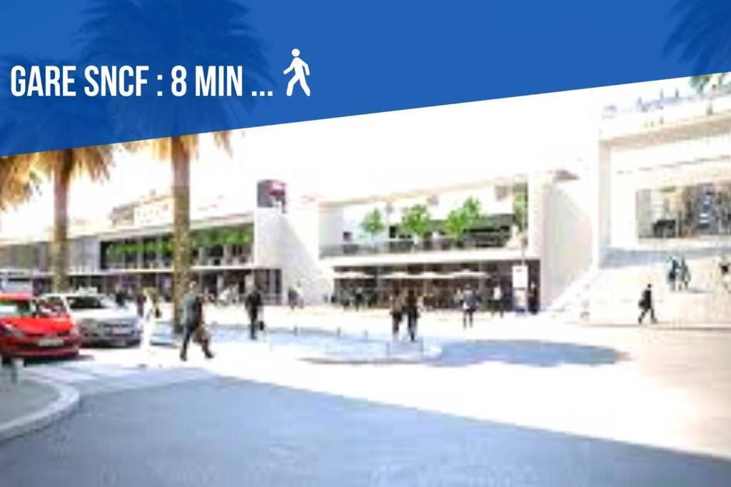 Le Jo - Terrasse - Wifi - Verrière Côte d'Azur Cannes Exterior foto