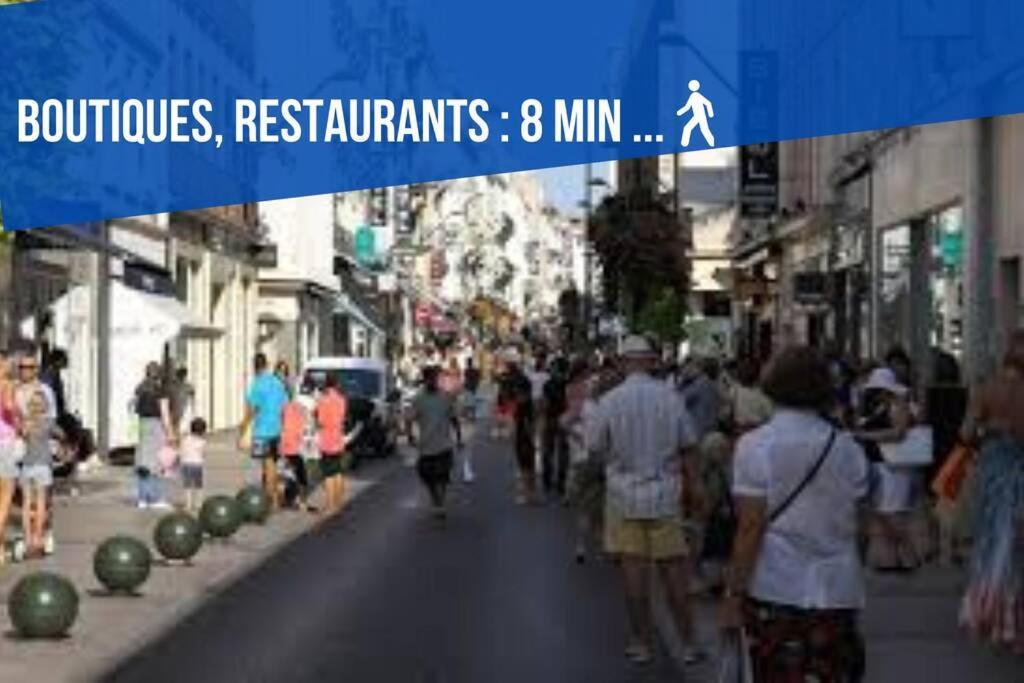 Le Jo - Terrasse - Wifi - Verrière Côte d'Azur Cannes Exterior foto